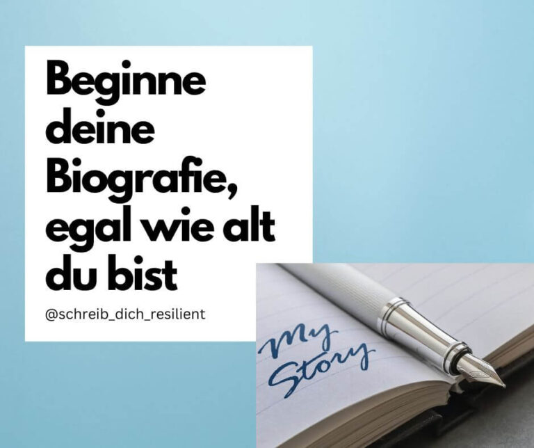 Zu jung? So habe ich in meinen 30ern meine Biografie begonnen
